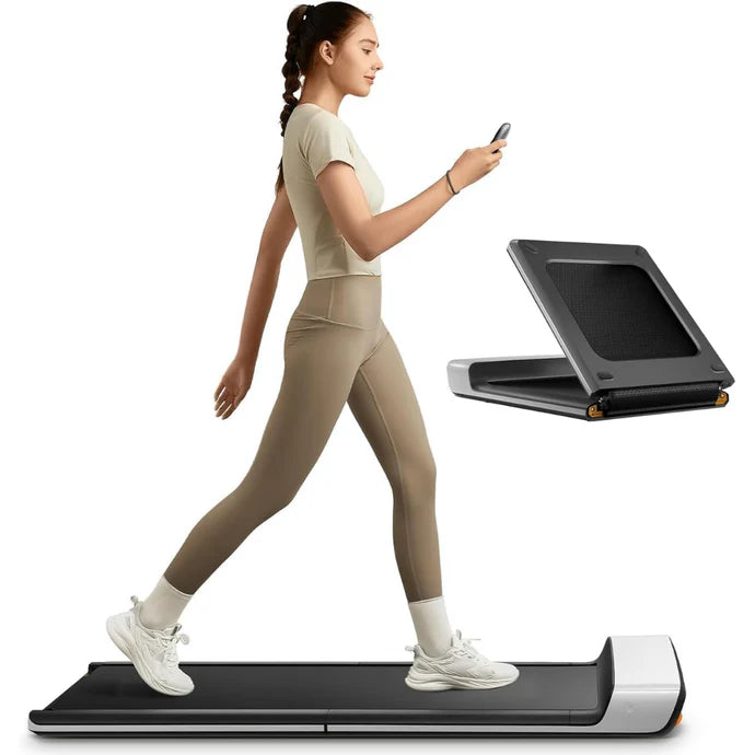 Space-saving home treadmill