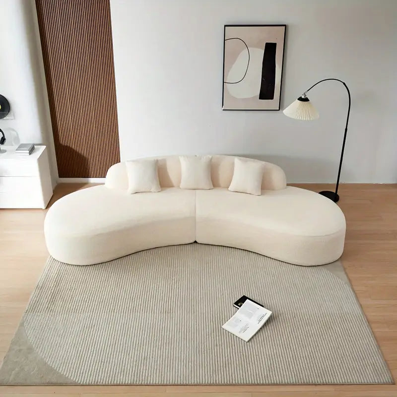 Half-Round Contemporary Sofa