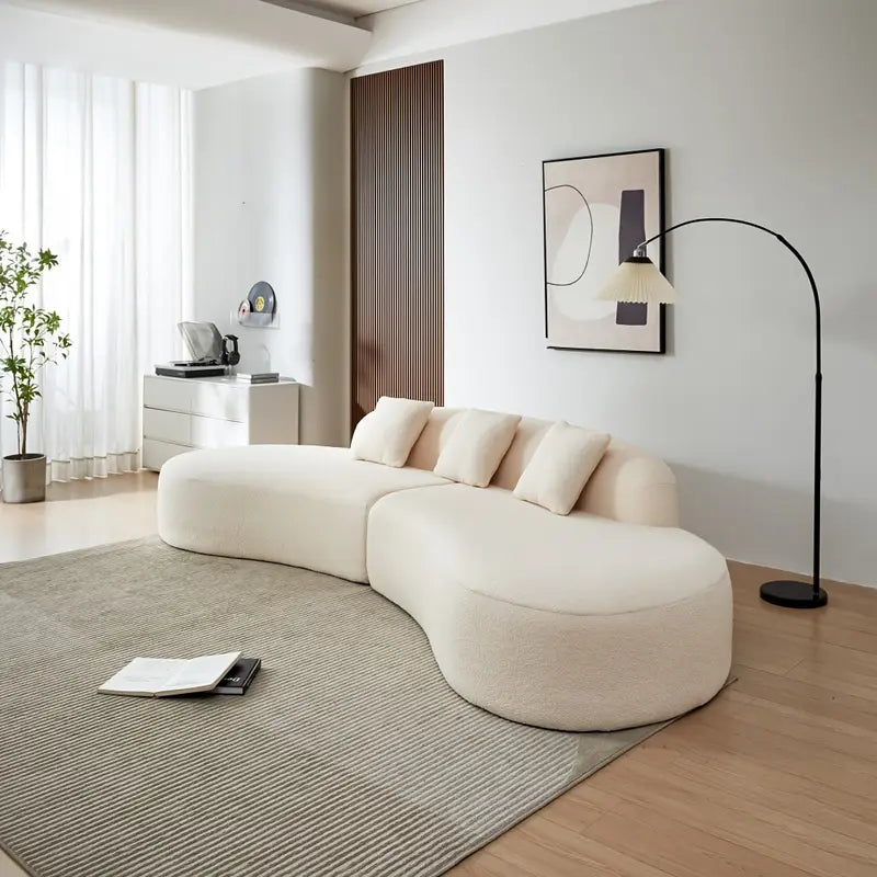 Half-Round Contemporary Sofa